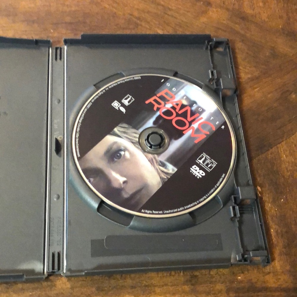 Columbia Panic Room DVD - Black and Gray